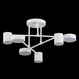 SLE201052-06 Люстра потолочная Белый/Белый LED 6*7W 4000K NOBEL-foto22