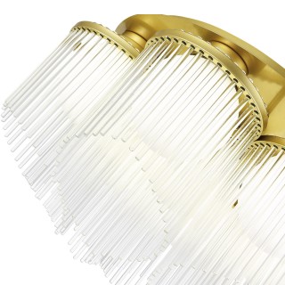 SL1511.202.07 Люстра потолочная ST-Luce Золотистый/Белый E27 7*60W ALLEGRO-foto3