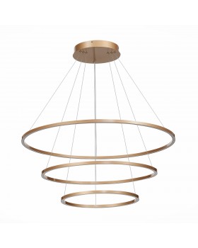 ST605.203.114 Cветильник подвесной SMART ST-Luce Золотистый/Белый LED 1*114W 2800-6500K Подвесные светильники-foto2