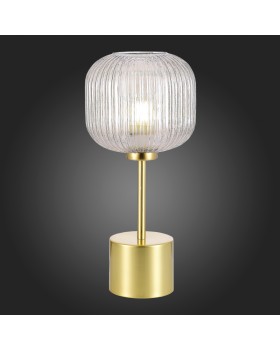 SL1154.314.01 Прикроватная лампа ST-Luce Латунь/Коньячный E27 1*60W GRAN-foto4