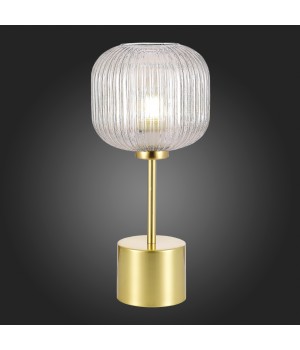 SL1154.314.01 Прикроватная лампа ST-Luce Латунь/Коньячный E27 1*60W GRAN-foto4