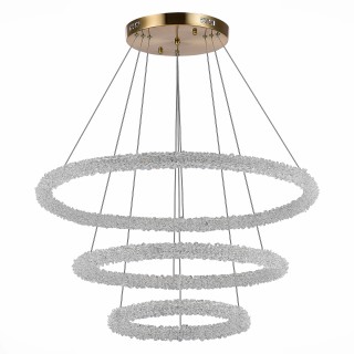 SL6110.203.03 Люстра подвесная ST-Luce Золотистый/Золотистый LED 3*35W 3000 - 6500K AVANA-foto2