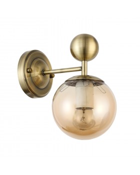 SLE106301-01 Светильник настенный Бронзовый/Прозрачный, Янтарный E27 1*60W PECHIO-foto2