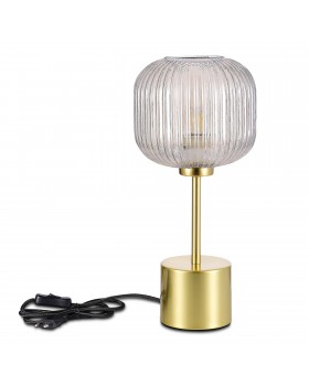 SL1154.314.01 Прикроватная лампа ST-Luce Латунь/Коньячный E27 1*60W GRAN-foto2