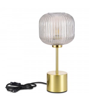 SL1154.314.01 Прикроватная лампа ST-Luce Латунь/Коньячный E27 1*60W GRAN-foto2