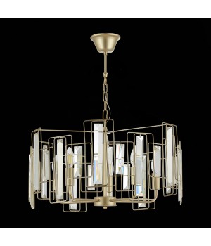 SLE103403-05 Люстра подвесная Шампань/Прозрачный E14 5*40W GIANO-foto8