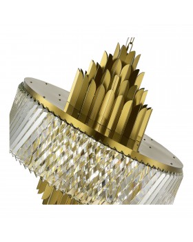 SL1635.303.13 Люстра подвесная ST-Luce Латунь/Прозрачный E14 13*40W NARI-foto3