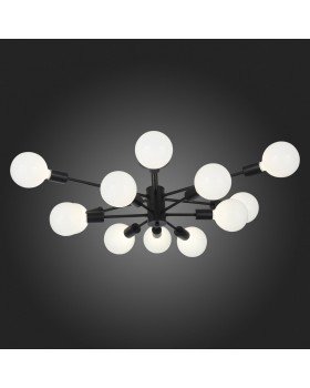 SL419.402.12 Люстра потолочная Черный E27 12*60W ANO-foto6