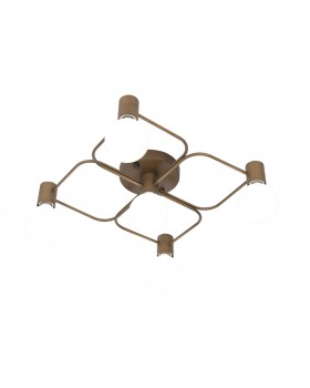 SL413.202.05 Люстра потолочная ST-Luce Латунь E27 5*40W TAVERE-foto11