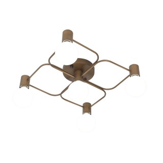 SL413.202.05 Люстра потолочная ST-Luce Латунь E27 5*40W TAVERE-foto11