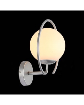 SL418.101.01 Бра Серебристый/Белый E27 1*60W GALIO-foto6