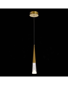 SL6111.203.01 Люстра подвесная ST-Luce Золотистый/Прозрачный LED 1*3W 3000K SOLLEN-foto4