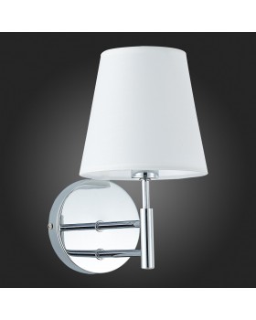 SLE105451-01 Светильник настенный Хром/Белый E14 1*40W LAGORO-foto6