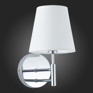 SLE105451-01 Светильник настенный Хром/Белый E14 1*40W LAGORO-foto6