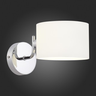 SLE1121-101-01 Светильник настенный Хром/Молочно-Белый E14 1*40W AERIN-foto4