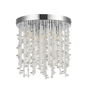 SLE103302-05 Люстра потолочная Хром/Прозрачный G9 5*3W LUCCHIO-foto2