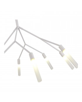 SLE1129-503-08 Светильник подвесной Белый/Белый G9 8*5W KAITO-foto3