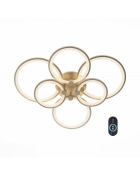 SL867.202.06 Люстра потолочная ST-Luce Золотистый/Белый LED 1*85W 3000K-6000K TWIDDLE DIMMER-foto15