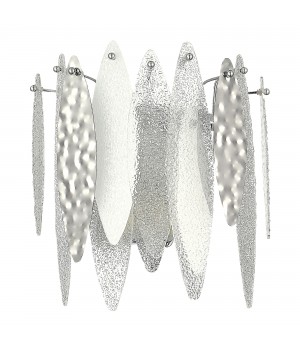 SL1224.101.02 Бра ST-Luce Хром/Прозрачный, Белый E14 2*60W LASTRA-foto2