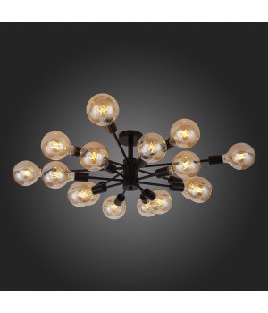 SL419.402.16 Люстра потолочная Черный E27 16*60W ANO-foto11