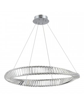 SL6204.111.01 Светильник подвесной ST-Luce Хром/Прозрачный LED 1*45W 4000K RITORTO-foto2