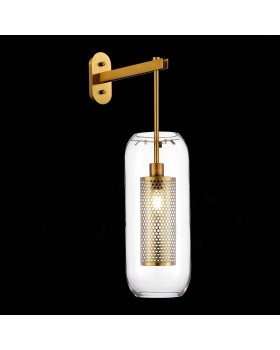 SL1048.301.01 Бра ST-Luce Латунь/Прозрачный E14 1*40W GERRIT-foto4