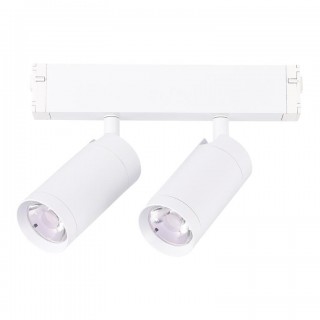 ST660.586.20 Св-к трек. Белый LED 2*10W 2700K-6000K 1 065Lm Ra>90 36° IP20 D50xH41 220V SKYLINE 220-foto3
