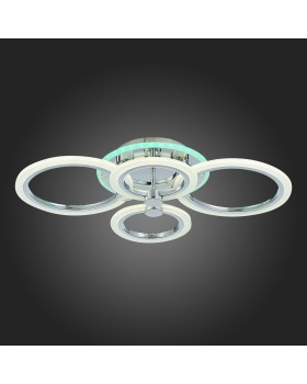 SLE500512-04RGB Светильник потолочный Хром/Белый LED 1*72W RGB 7W 3000-6000K CERINA-foto8