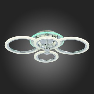 SLE500512-04RGB Светильник потолочный Хром/Белый LED 1*72W RGB 7W 3000-6000K CERINA-foto8