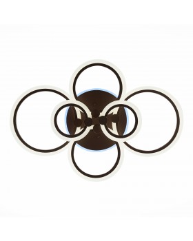 SLE500572-06RGB Светильник потолочный Кофейный/Белый LED 1*132W RGB 8W 3000-6000K CERINA-foto5