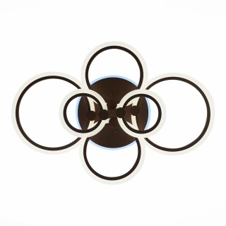 SLE500572-06RGB Светильник потолочный Кофейный/Белый LED 1*132W RGB 8W 3000-6000K CERINA-foto5