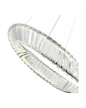 SL6204.101.01 Светильник подвесной ST-Luce Хром/Прозрачный LED 1*32W 4000K RITORTO-foto3