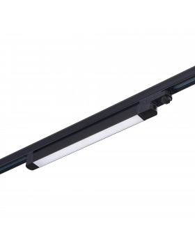 ST663.436.20 Св-к трек. Черный LED 1*20W 3000K 1 600Lm Ra>90 120° IP20 L535xW33xH73 165-265V Трехфазная трековая система-foto2