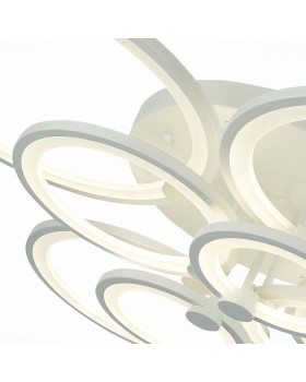 SLE200352-08 Светильник потолочный Белый/Белый LED 1*256W 3000-6000K (аналог SLE200302-08) LETO-foto6