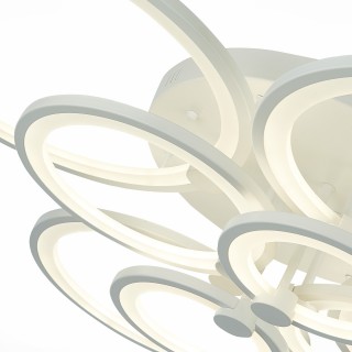 SLE200352-08 Светильник потолочный Белый/Белый LED 1*256W 3000-6000K  (аналог SLE200302-08) LETO-foto6