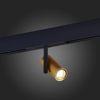 ST808.246.08 Магнитный трековый светильник Золотистый LED 1*8W 4000K 650Lm Ra>90 36° IP20 D42xH135 48VV SKYLINE 48-foto5