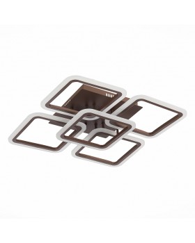 SLE200472-05 Светильник потолочный Кофейный/Белый LED 1*140W 3000-6000K QUTRO-foto4