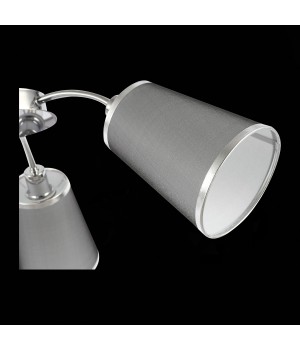 SLE103002-03 Люстра потолочная Хром/Черный E14 3*40W MALEONTE-foto7