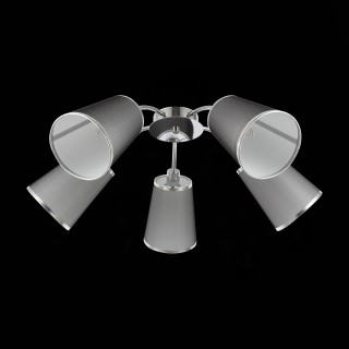 SLE103002-05 Люстра потолочная Хром/Черный E14 5*40W MALEONTE-foto4