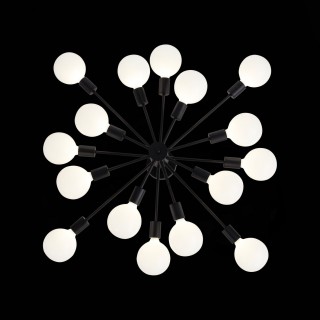 SL419.402.16 Люстра потолочная Черный E27 16*60W ANO-foto21