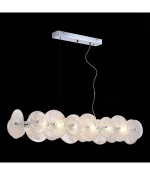 SL1658.113.12 Люстра подвесная ST-Luce Хром/Прозрачно-Белый G9 12*5W 4000K ELSA-foto5