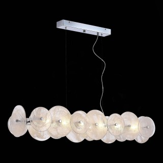 SL1658.113.12 Люстра подвесная ST-Luce Хром/Прозрачно-Белый G9 12*5W 4000K ELSA-foto5