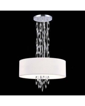 SL1353.103.05 Люстра подвесная ST-Luce Хром/Белый E14 5*60W Nettuno-foto4