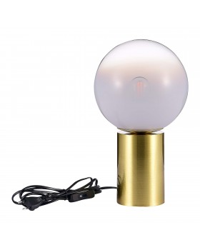 SL1190.204.01 Настольная лампа ST-Luce Золотистый/Прозрачно-белый E27 1*60W CASSIUS-foto2