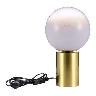 SL1190.204.01 Настольная лампа ST-Luce Золотистый/Прозрачно-белый E27 1*60W CASSIUS-foto2