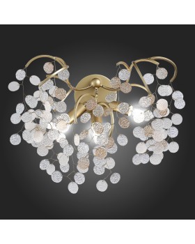 SL1650.301.03 Бра ST-Luce Латунь/Прозрачный, Золотой G9 3*5W RAVELLO-foto5