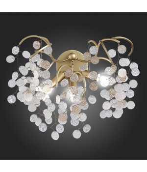 SL1650.301.03 Бра ST-Luce Латунь/Прозрачный, Золотой G9 3*5W RAVELLO-foto5