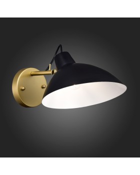 SL1803.201.01 Бра ST-Luce Золотистый, Черный/Черный E27 1*60W JARRO-foto4