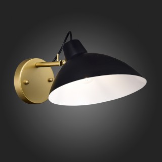 SL1803.201.01 Бра ST-Luce Золотистый, Черный/Черный E27 1*60W JARRO-foto4