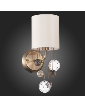 SLE107931-01 Бра Бронза/Бежевый E14 1*40W SEVILLA-foto6